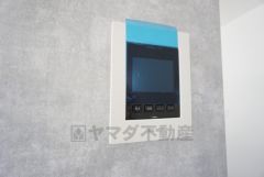 防犯はもちろんセールスマン対策にもなるモニター付きインターホン。