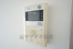 防犯はもちろんセールスマン対策にもなるモニター付きインターホン。