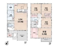 南向き＾＾4LDK＾＾LDK3面採光＆南面バルコニーで陽当たり良好＾＾
