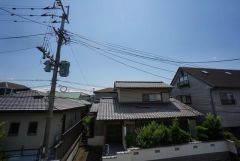 バルコニーからの眺望です。