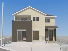 完成予想図。 現況と異なる場合は現況優先となります。