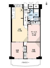 南向き＾＾2SLDK＾＾全居室6帖以上。ペット可(細則有)＾＾
