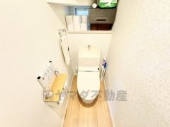 トイレは1階と2階それぞれに設けられています。