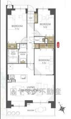 3LDK・南西向き＾＾全居室収納・オールローリング・コミュニケーションがとりやすい対面キッチン・食器洗乾燥機で家事も楽々＾＾