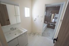 脱衣スペース。