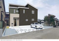 完成予想図。現況と異なる場合は現況優先となります。