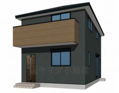 完成予想図。現況と異なる場合は現況優先となります。