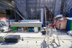 駐車スペースはゆとりある2台分を確保。