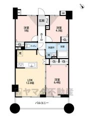オールフローリング3LDK。南西向きで陽当たり良好＾＾ 全居室収納スペース付き。 お問い合わせお待ちしております＾＾ 