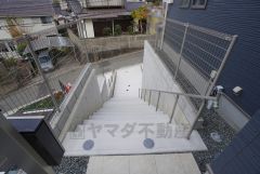 階段上からの眺望です＾＾