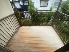 南側に面した陽当たりの良いベランダです。お洗濯やお布団干しはもちろん、日光浴をしたり、星を眺めたりも良いですね^^