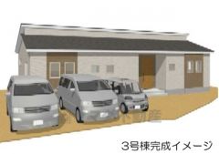 完成予想図。横へと広がる堂々としたシルエットは、ゆとりある暮らしの象徴。 来客を誇らしく迎え入れる重厚な玄関＾＾ 