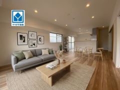 将来にわたって住みやすくプランニングを重ねて設計された間取で日々の生活をしやすい動線を考えた居住空間を創り上げております＾＾家具はCGによるイメージ。
