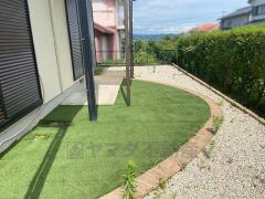 南向きのテラスで陽当たり良好です＾＾