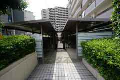 駐輪場。