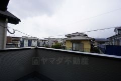 2階バルコニーからの眺望です。