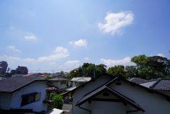 バルコニーからの眺望です。