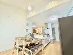 ご家族で団らんの時間を過ごす広々とした約20帖のLDK＾＾（インテリアCG画像） 