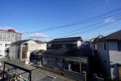 バルコニーからの眺望です。