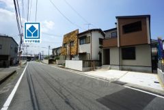 前面道路約9.7ｍ。