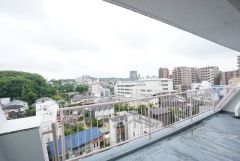 バルコニーからの眺望です。