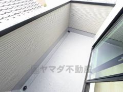 南向きの陽当たりの良いバルコニーです。お洗濯やお布団干しはもちろん、日光浴スペースにも＾＾