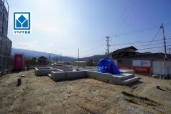 4LDK。ランドリールームのある家＾＾南東側面に広々とした5.5帖のバルコニー付き＾＾