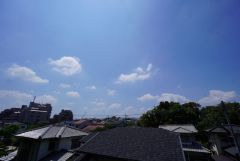 バルコニーからの眺望です。