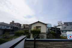 バルコニーからの眺望です。