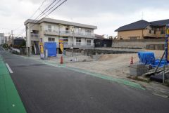 現地（2025年10月）撮影。 全面道路5.9ｍ。