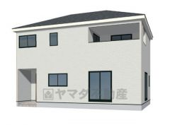 外観パース。
