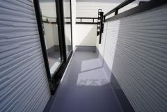 陽当たり、風通しの良いバルコニー＾＾天気のいい日にはお布団もまとめて干せそうですね＾＾