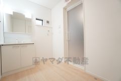 脱衣スペースも広々と確保されていて嬉しいですね＾＾