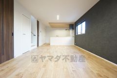 広々とした約18帖のLDK。