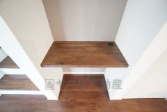 リビングにはスタディーカウンター付き。お子さまの勉強スペースや作業の場、家事の合間の一息休憩にも＾＾