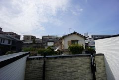 バルコニーからの眺望です。