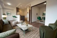 家族が集まる開放的なリビング。思い思いの時間を過ごしたり食事をしたり、素敵な団らんの場になりますね＾＾家具はCGによるイメージ画像 