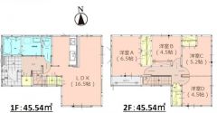 3LDK＾＾LDK16.5帖＾＾南向き＾＾ パントリー、全居室収納付きなど収納充実＾＾2ドア1ルーム、クローゼットも2ヶ所ついています＾＾