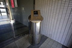 オートロック付き。