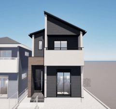 完成予想図。現況と異なる場合は現況優先となります。