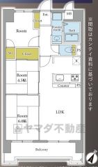 3LDK。南東向きで陽当たり良好。対面式キッチンなのでご家族とコミュニケーションを取りながらお料理ができます＾＾オートロック＆防犯カメラ完備。セキュリティ充実しています。