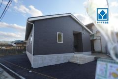 オール電化＾＾生活がワンフロアで完結する、平屋建て＾＾