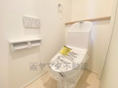 トイレは1階と2階それぞれに設けられています。