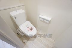 トイレは1階と2階それぞれに設けられています。