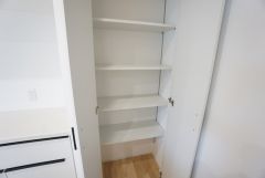 キッチン後方にはパントリー完備＾＾食材の収納に便利＾＾