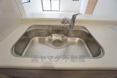 洗い物がしやすそうなシンク。