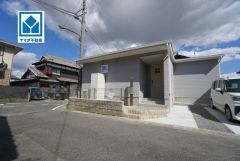生活動線が効率的な平屋建て。敷地面積約55坪＾＾オール電化＾＾お庭付き＾＾