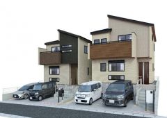 完成予想図。現況と異なる場合は現況優先となります。