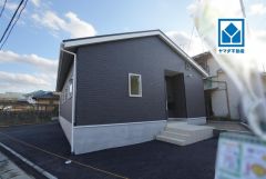 オール電化＾＾生活がワンフロアで完結する、平屋建て＾＾