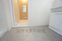 脱衣スペース。